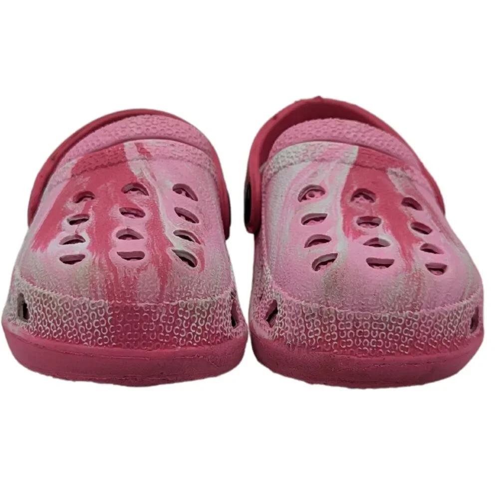 Kids Pink EVA Sandals Size Toddler 5